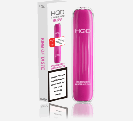 HQD SURV Strawberry Watermelon - 1 x Pack (1)