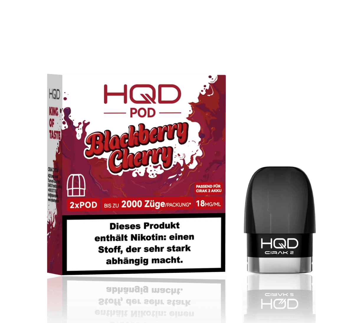 pod-blackberry-cherry HQD Cirak 2 – Blackberry Cherry Pods – Bild 1